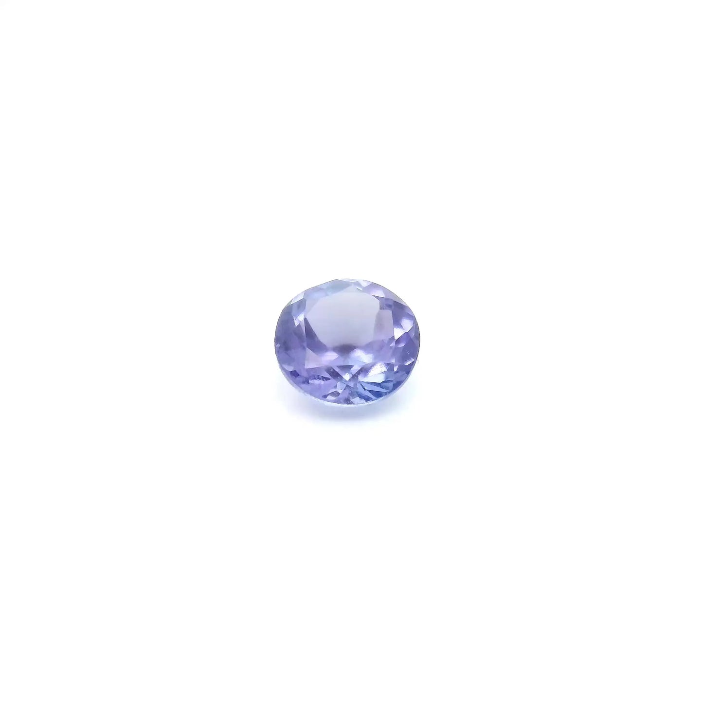 0.59ct Round Natural Tanzanite (Colour Blue, Clarity Eye Clean, Cut Faceted)