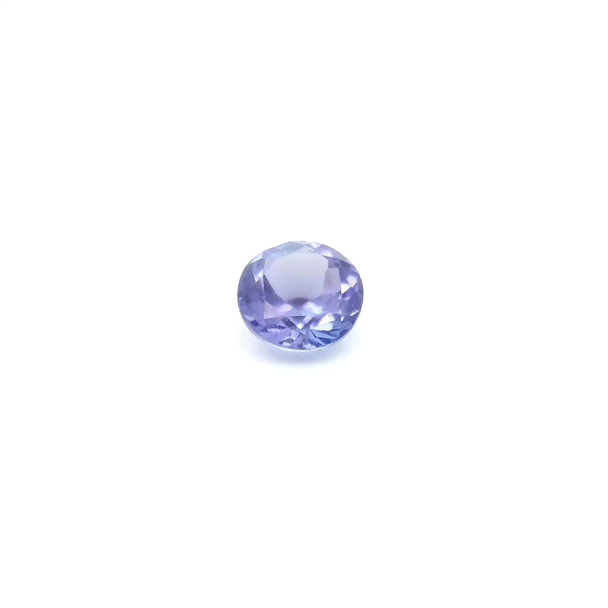 0.59ct Round Natural Tanzanite (Colour Blue, Clarity Eye Clean, Cut Faceted)
