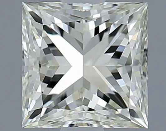 1.00ct Princess Natural Diamond (Colour J, Clarity VVS2, Cut VG, IGI Certified)