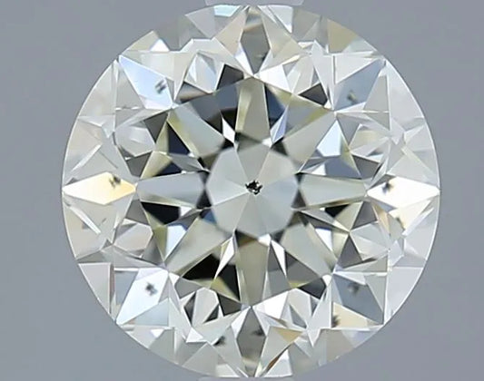 2.01ct Round Natural Diamond (Colour J, Clarity VS2, Cut VG, IGI Certified)