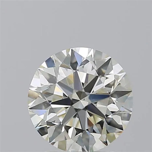 2.19ct Round Natural Diamond (Colour J, Clarity VS1, Cut EX, IGI Certified)